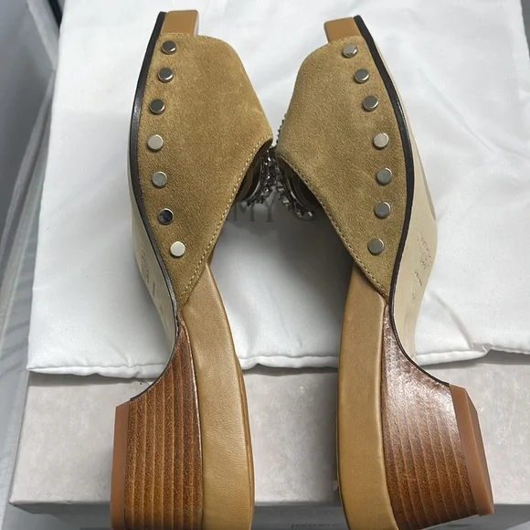 Brand new never worn Jimmy Choo ANISE 95 Gold Liquid Metal Sandal QUI/010 Size36